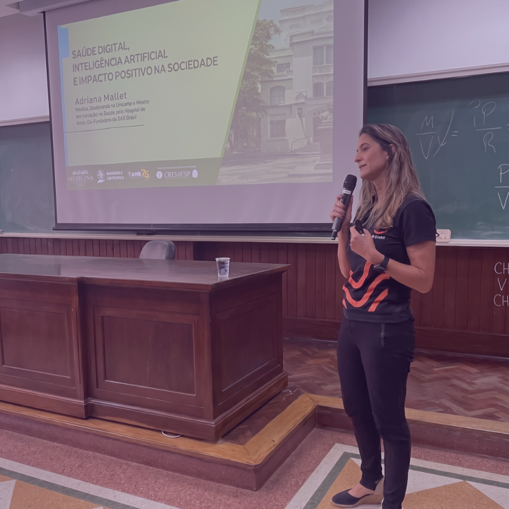 Palestra — Inovação em Saúde com Adriana Mallet