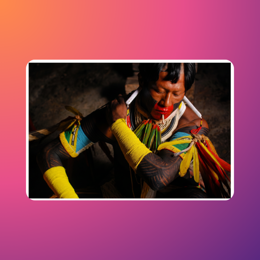 O Guerreiro Kayapó — Fotografia Fine Art | Guta Galli