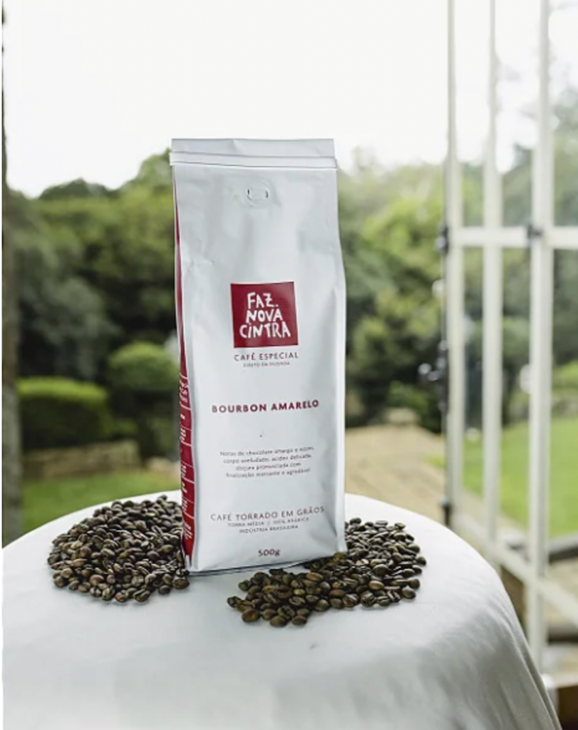 Café Bourbon Amarelo Torrado em Grão – 500g